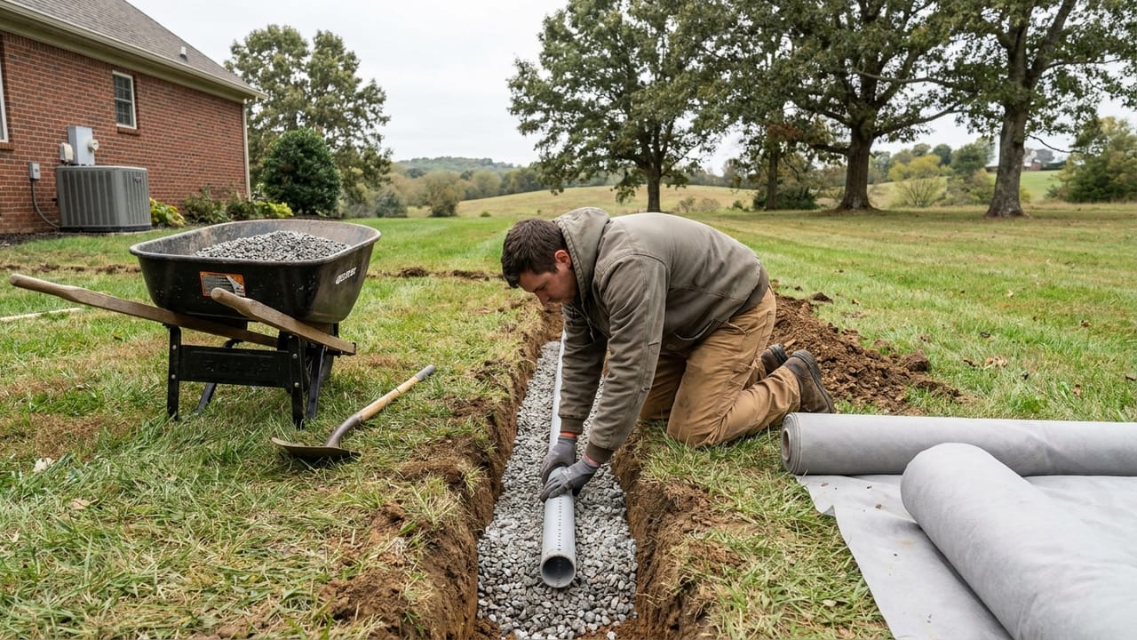 Drainage & French Drains in Nashville